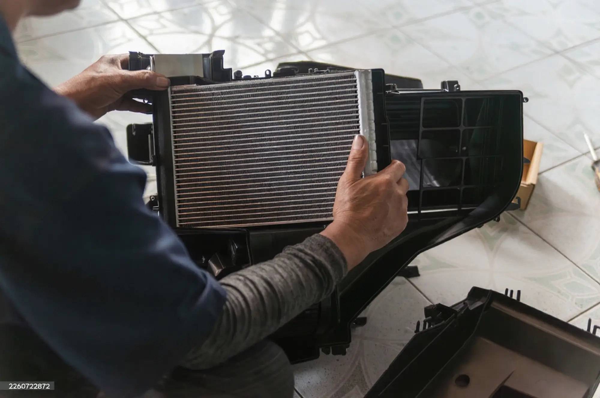 استبدال مبخر مكيف هواء أودي