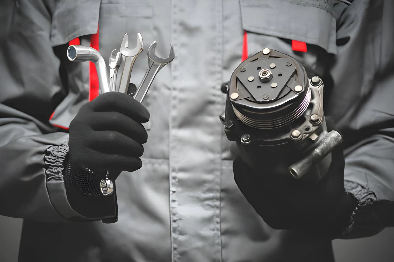 استبدال ضاغط مكيف هواء أودي