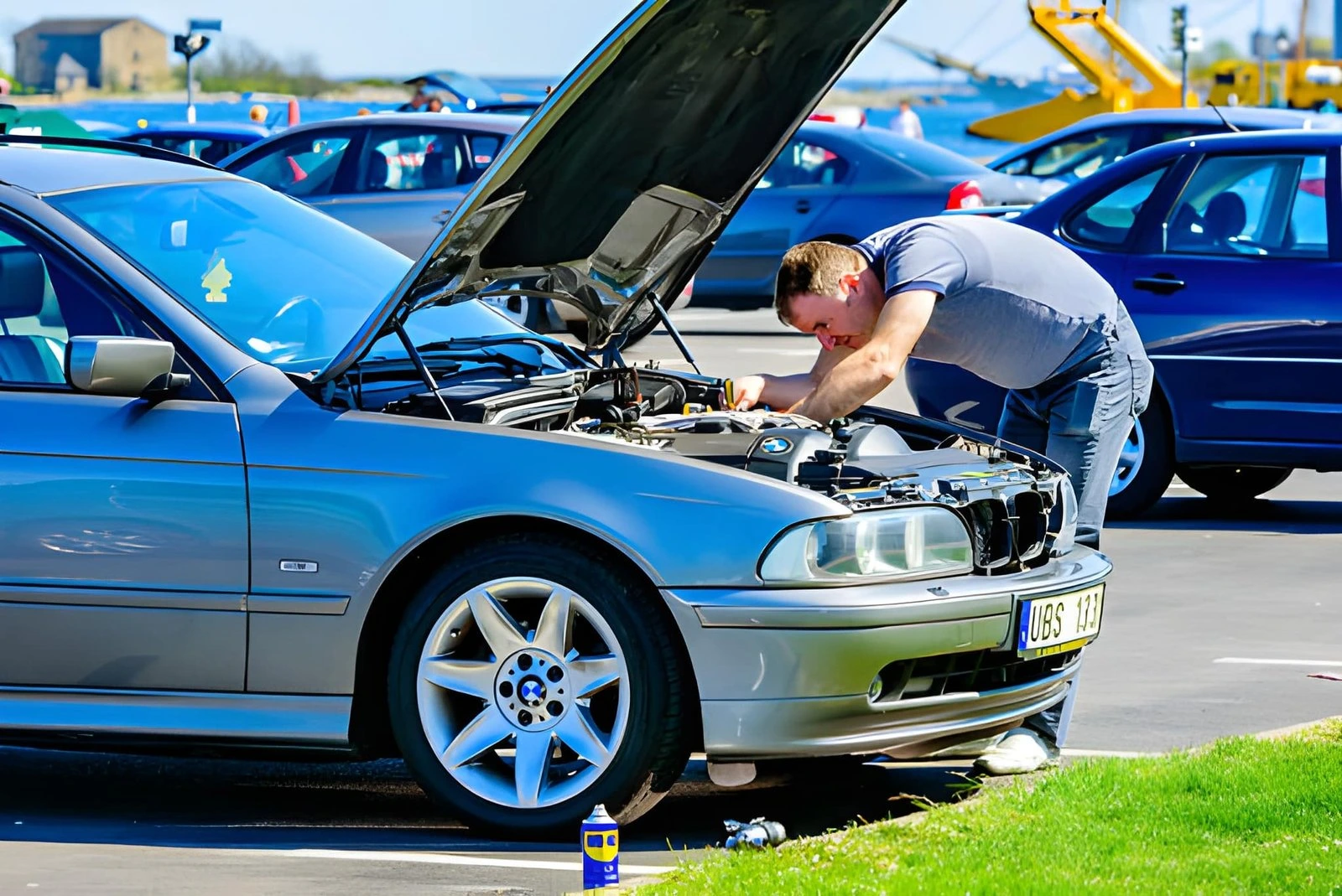 تعبئة غاز مكيفات سيارات BMW