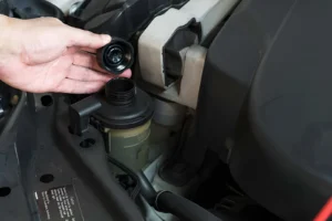 Power Steering Fluid and Oil