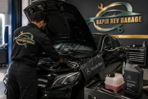 Mercedes coolant leak repair Dubai