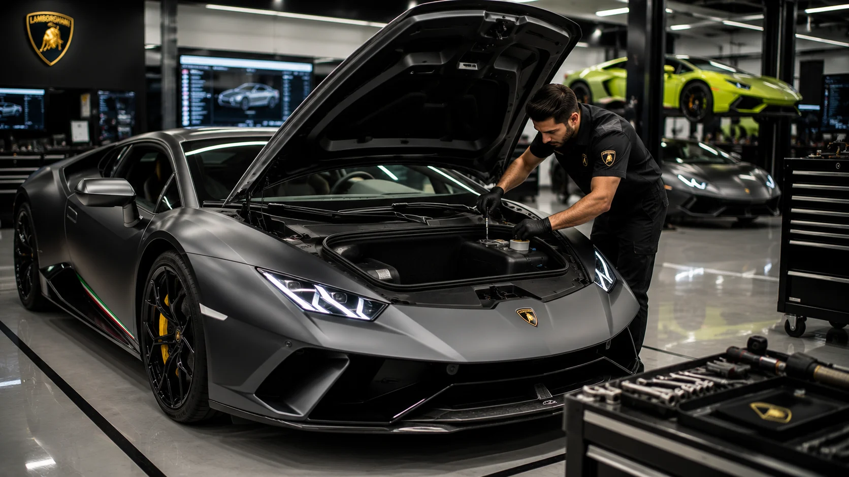 Lamborghini Service and Maintenance Dubai