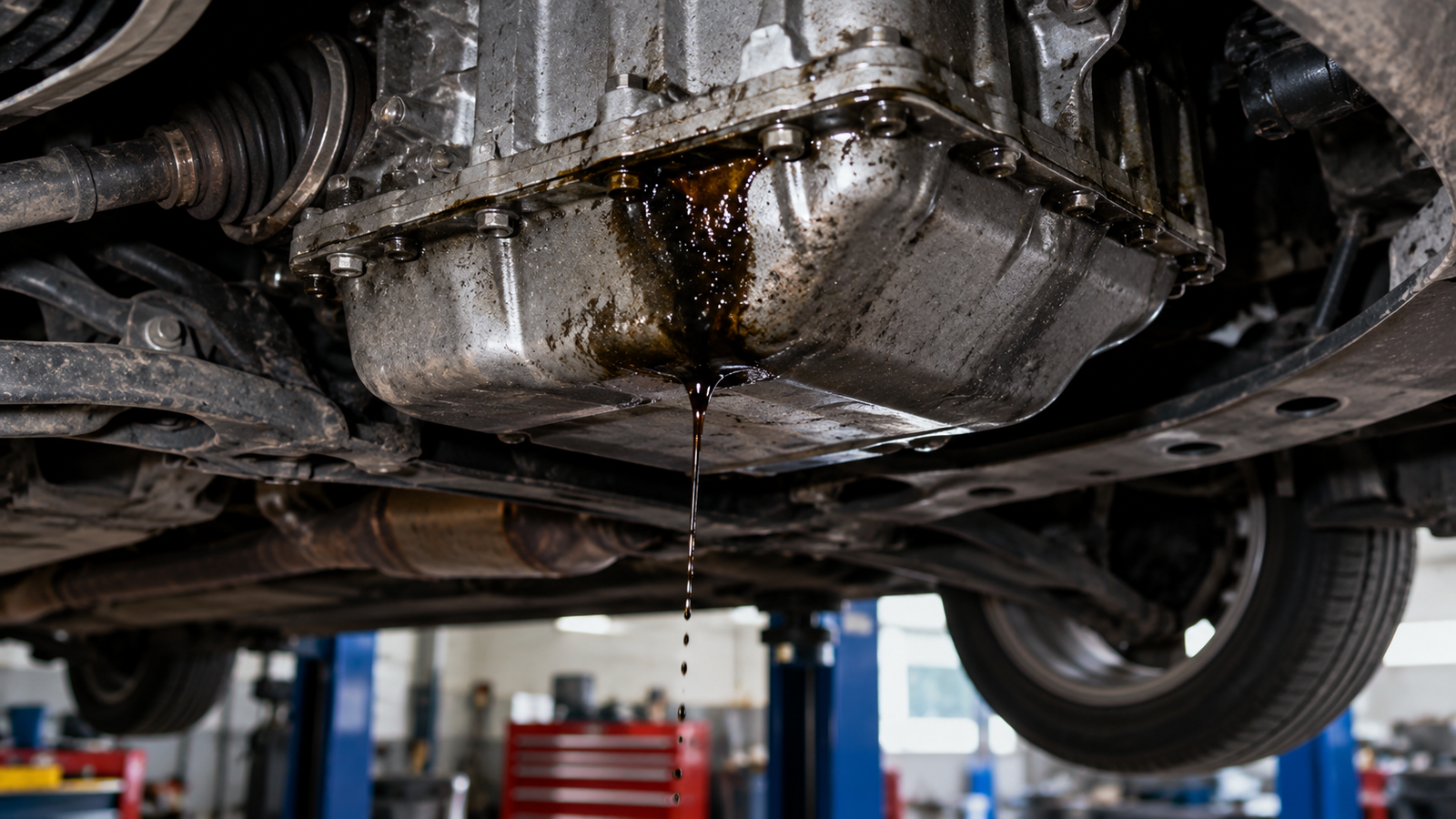 Engine Oil Leak