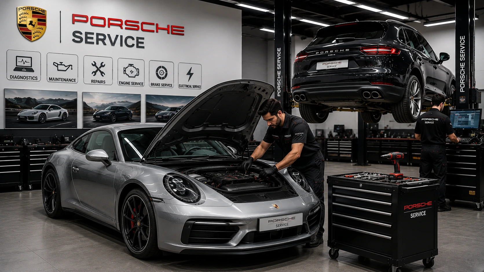 Porsche Service Dubai Al Quoz