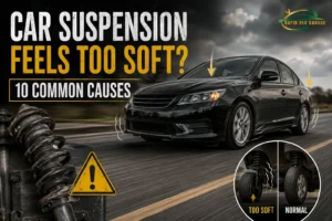 Car suspension feels too soft