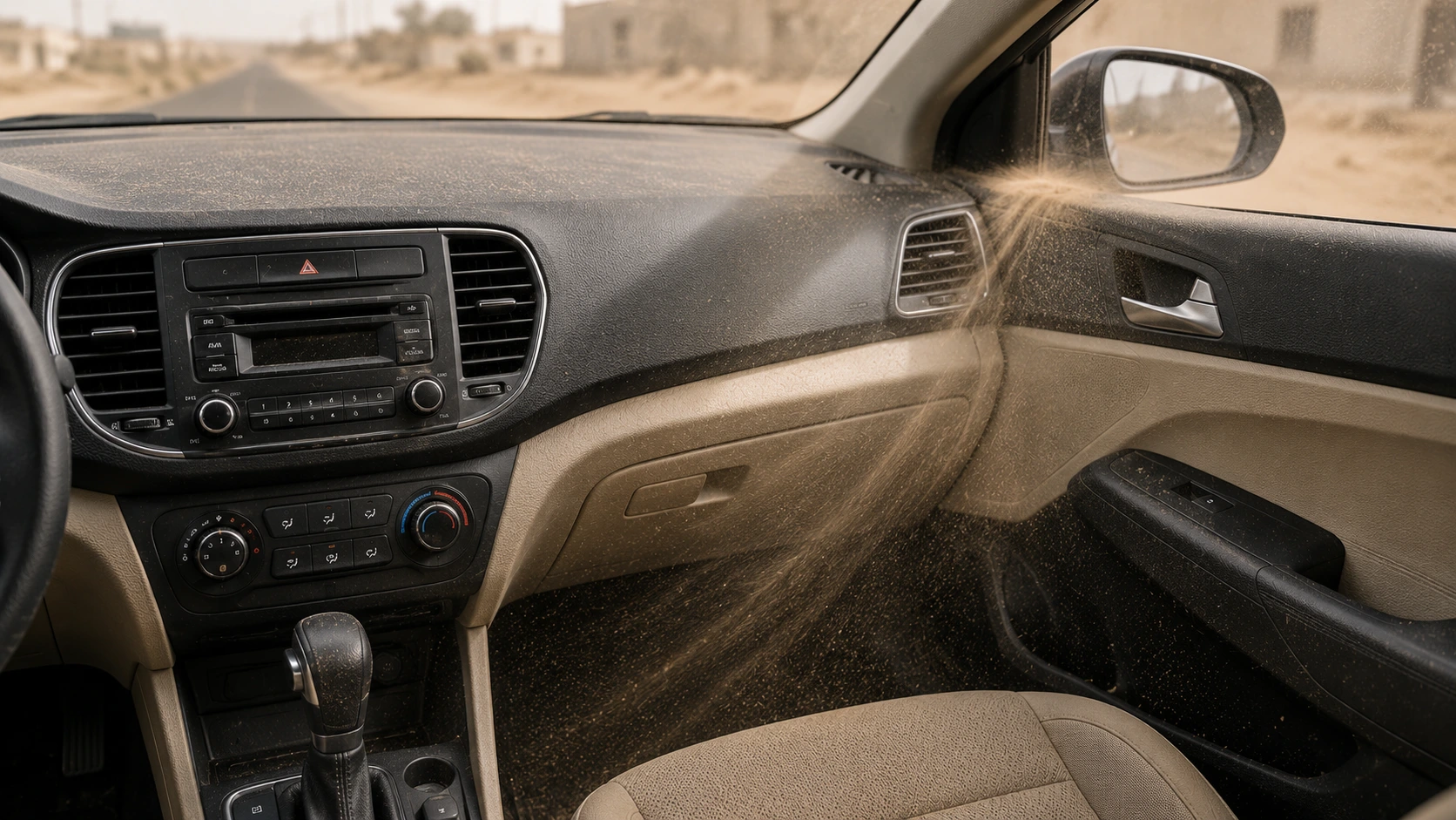 Dust Entering Cabin Excessively