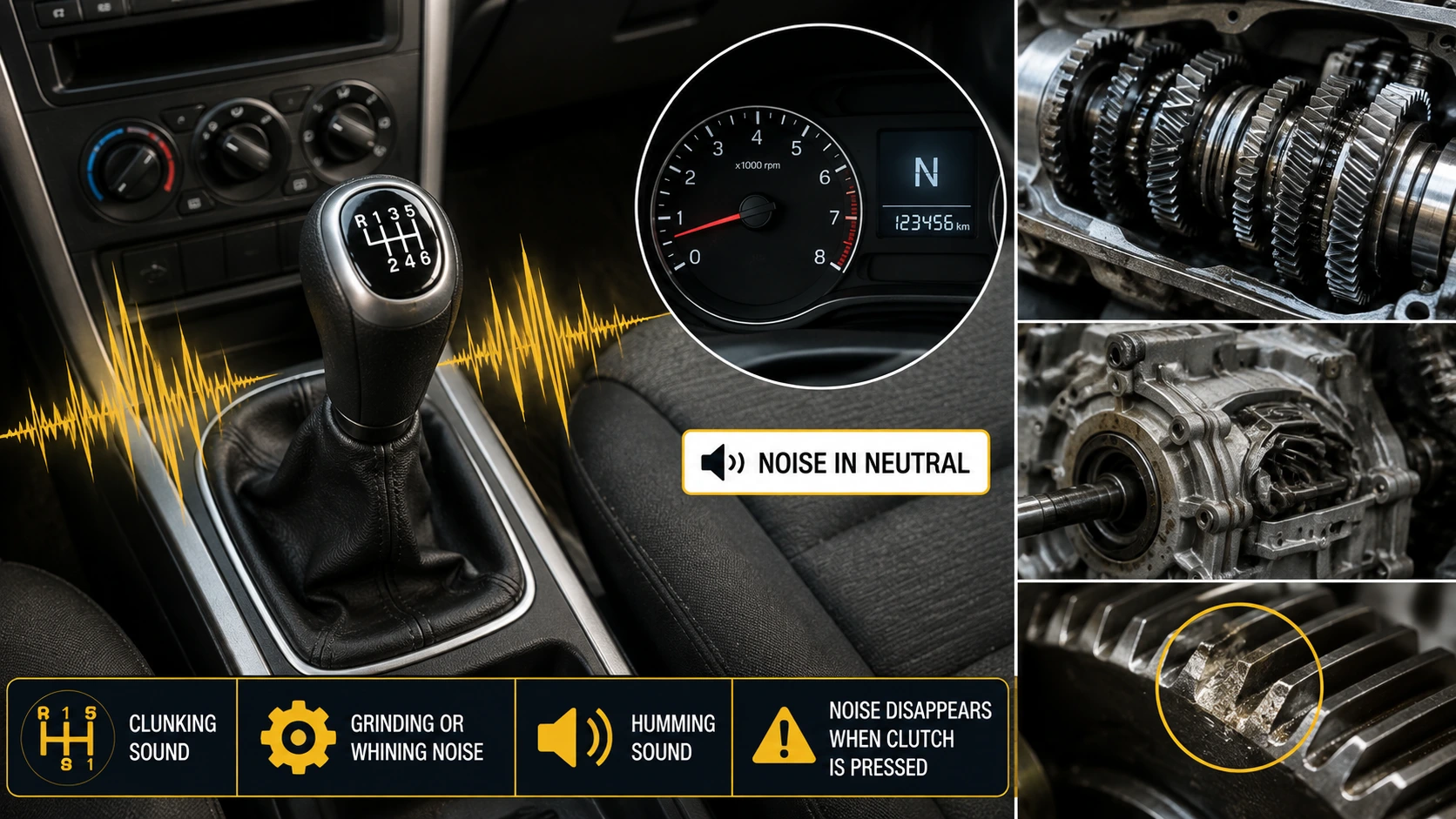 Gearbox Makes Noise in Neutral