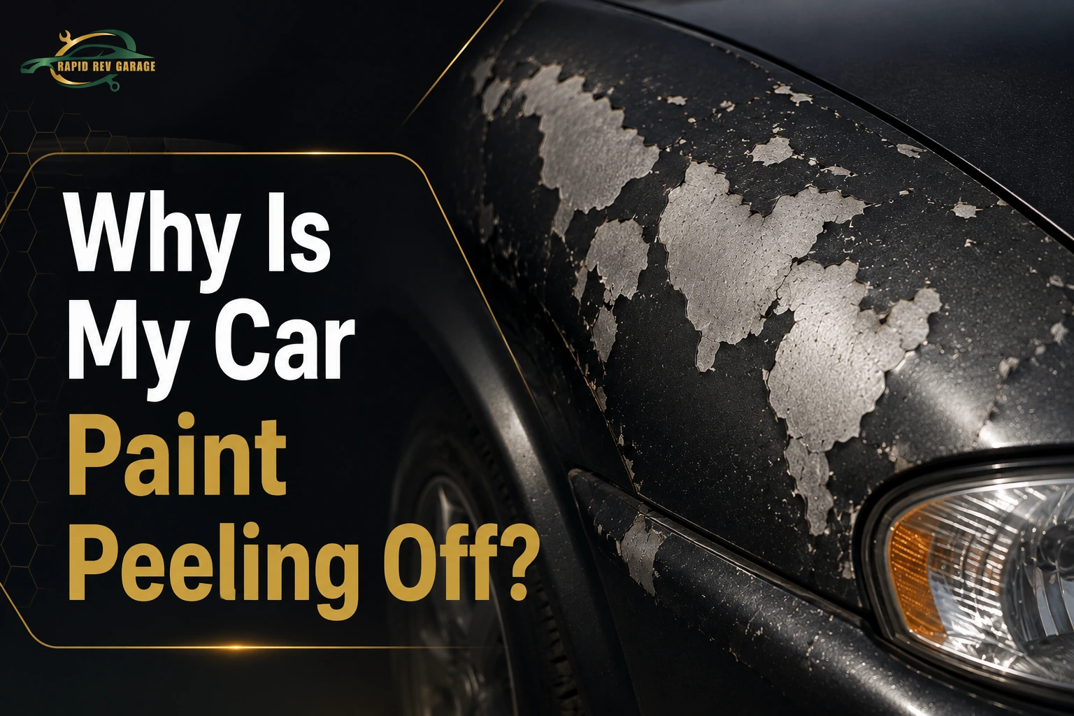 Why Is My Car Paint Peeling Off