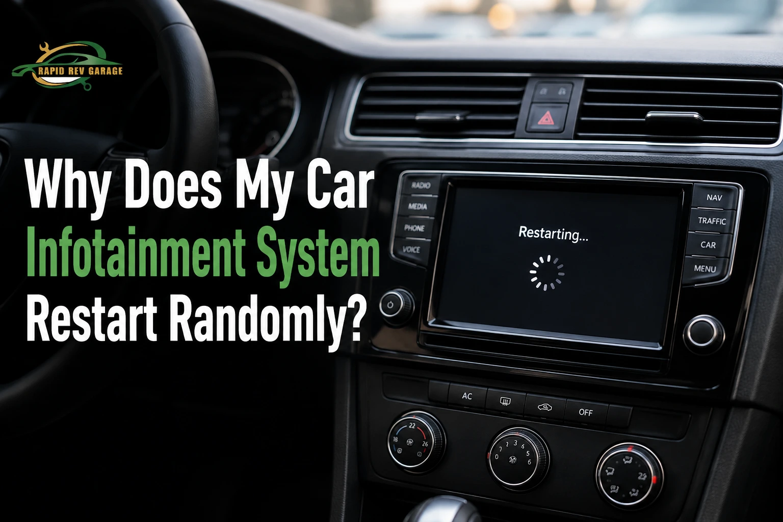 Car Infotainment System Restart Randomly