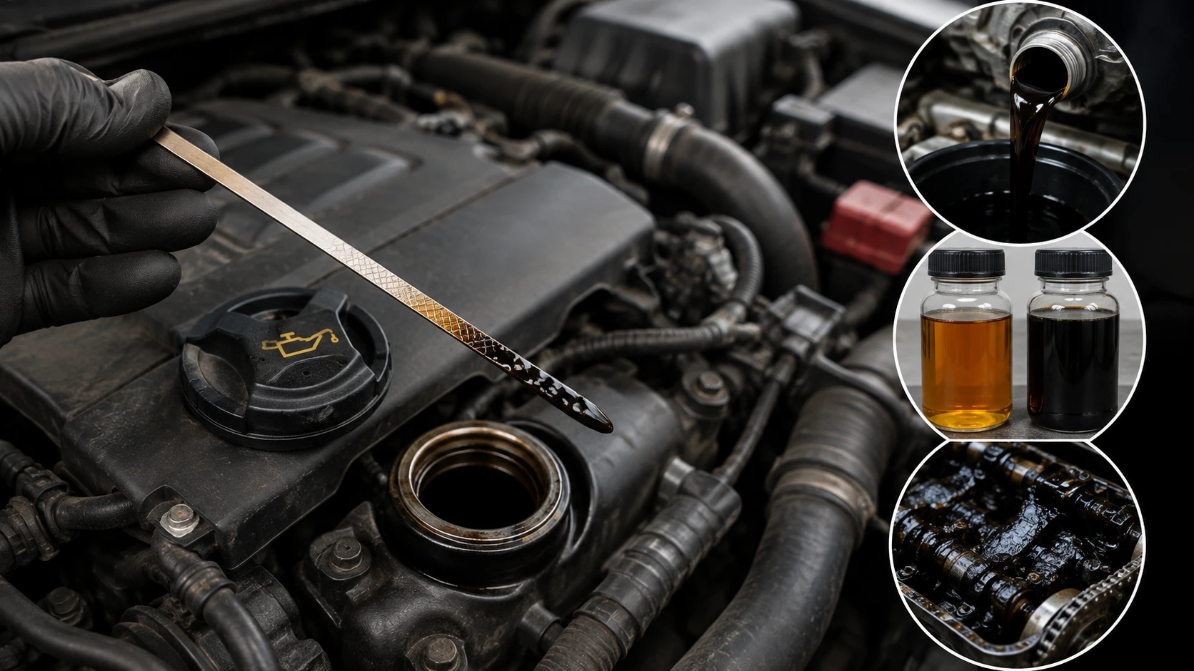 Engine Oil Turning Black
