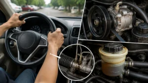 Car Steering Feel Heavy at Low Speed
