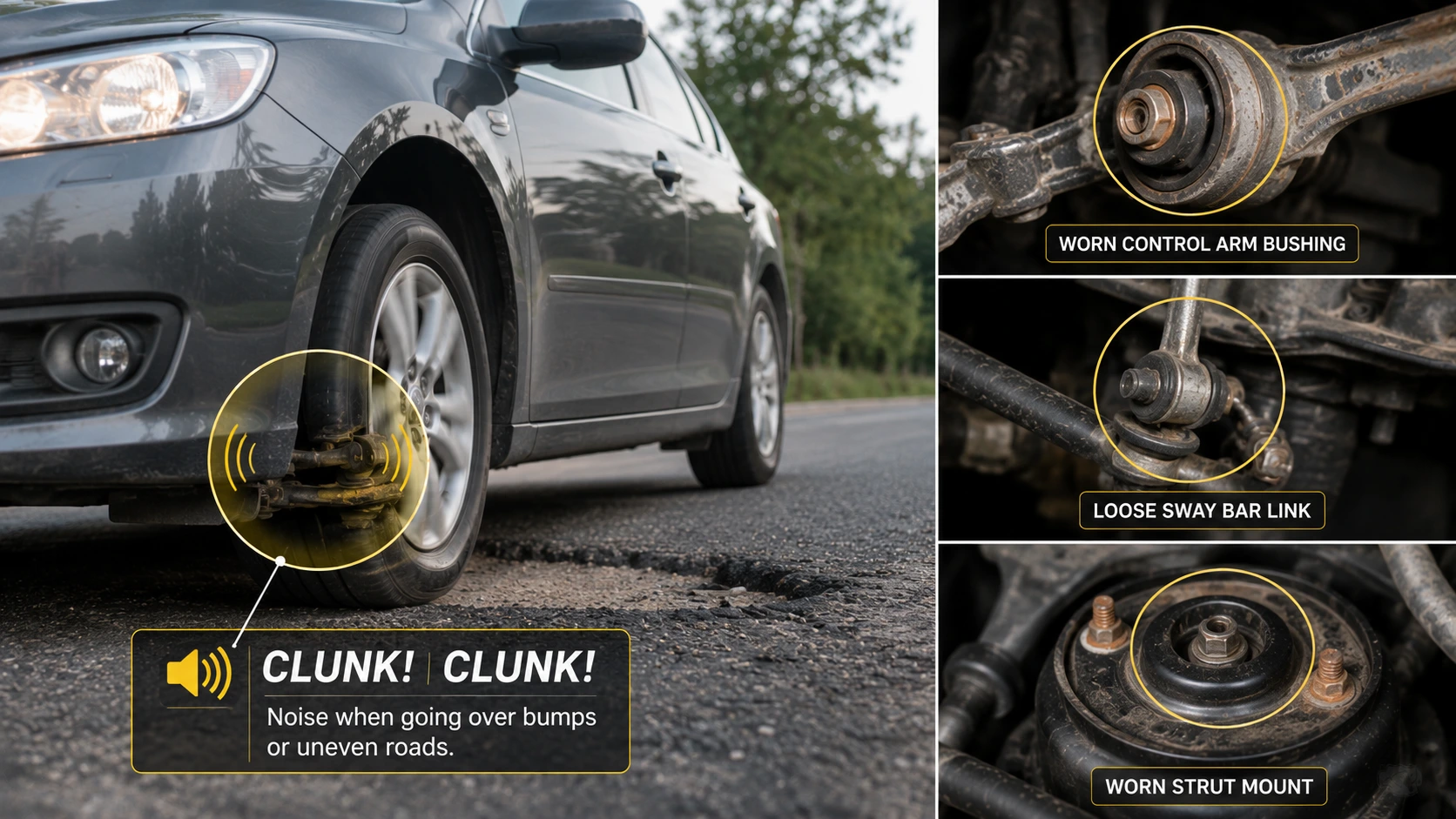 Car Suspension Making Clunking Noises