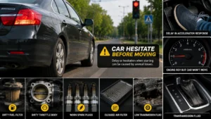 Car Hesitate Before Moving