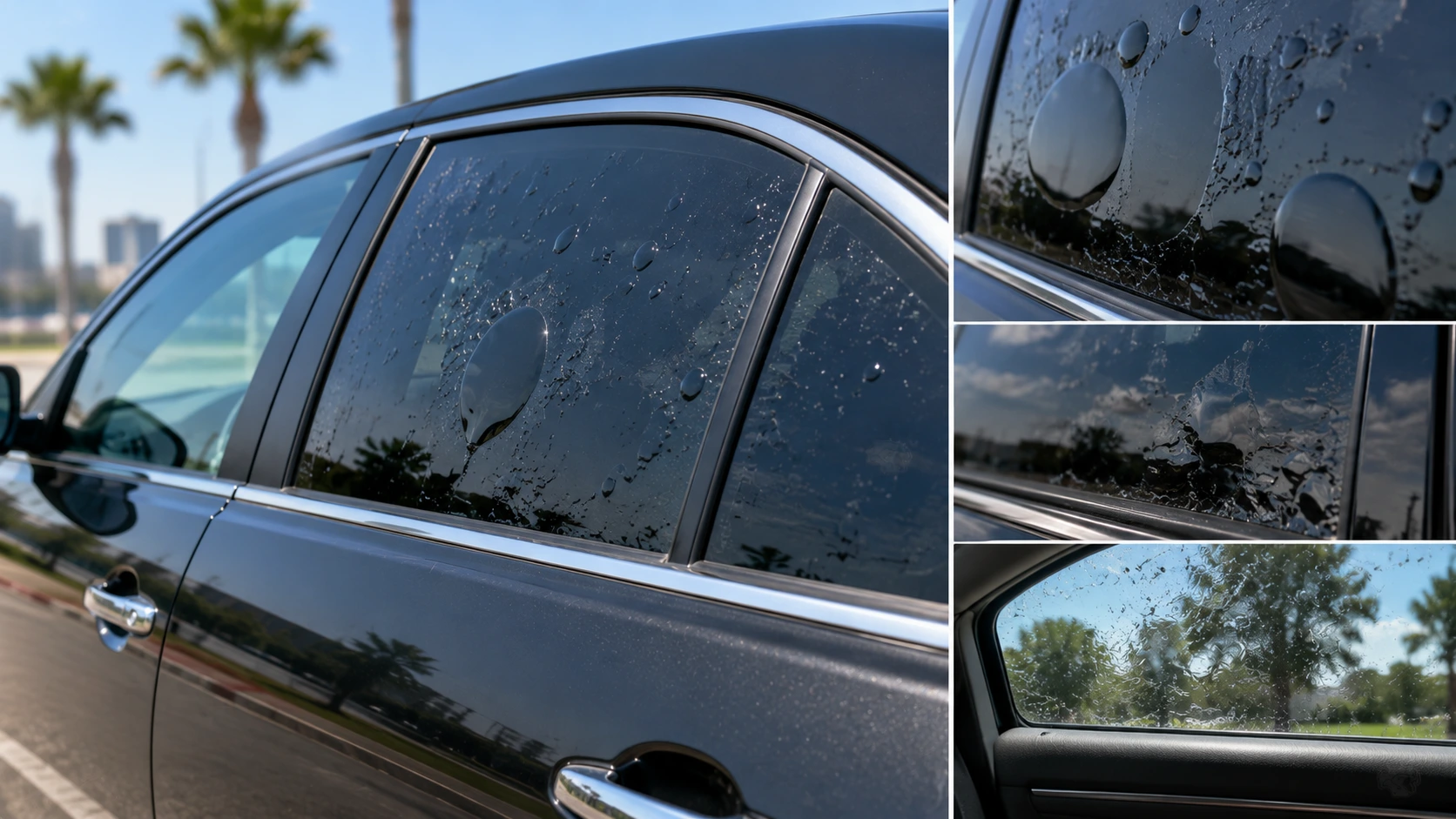 Car Window Tint Bubbling