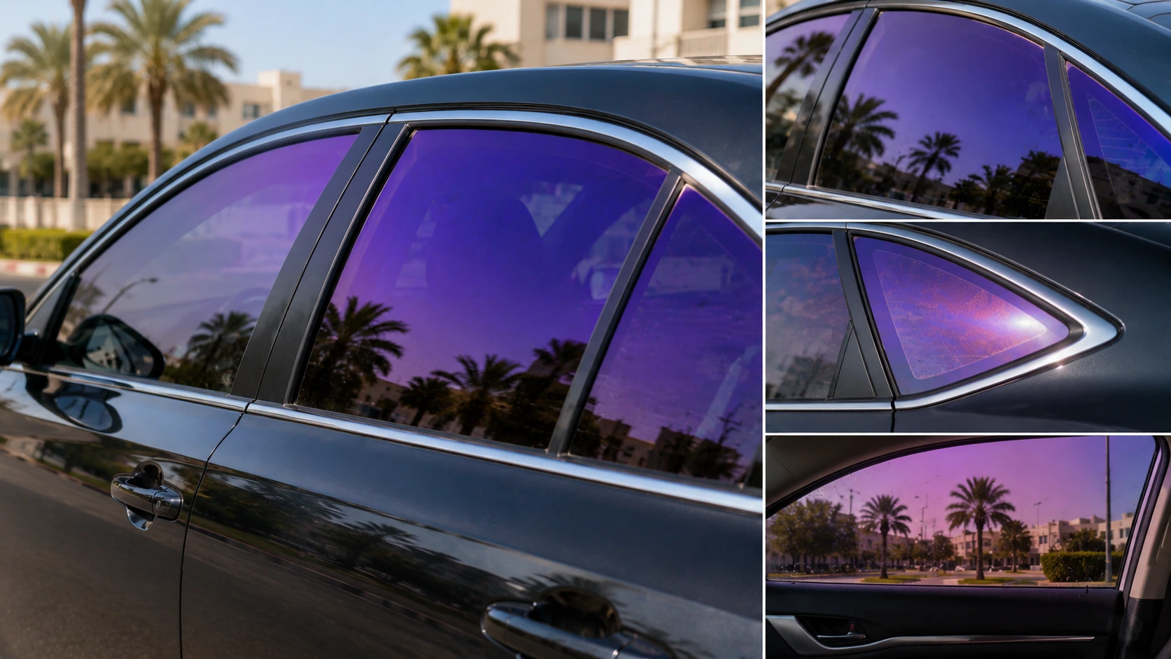 Car Window Tint Turning Purple