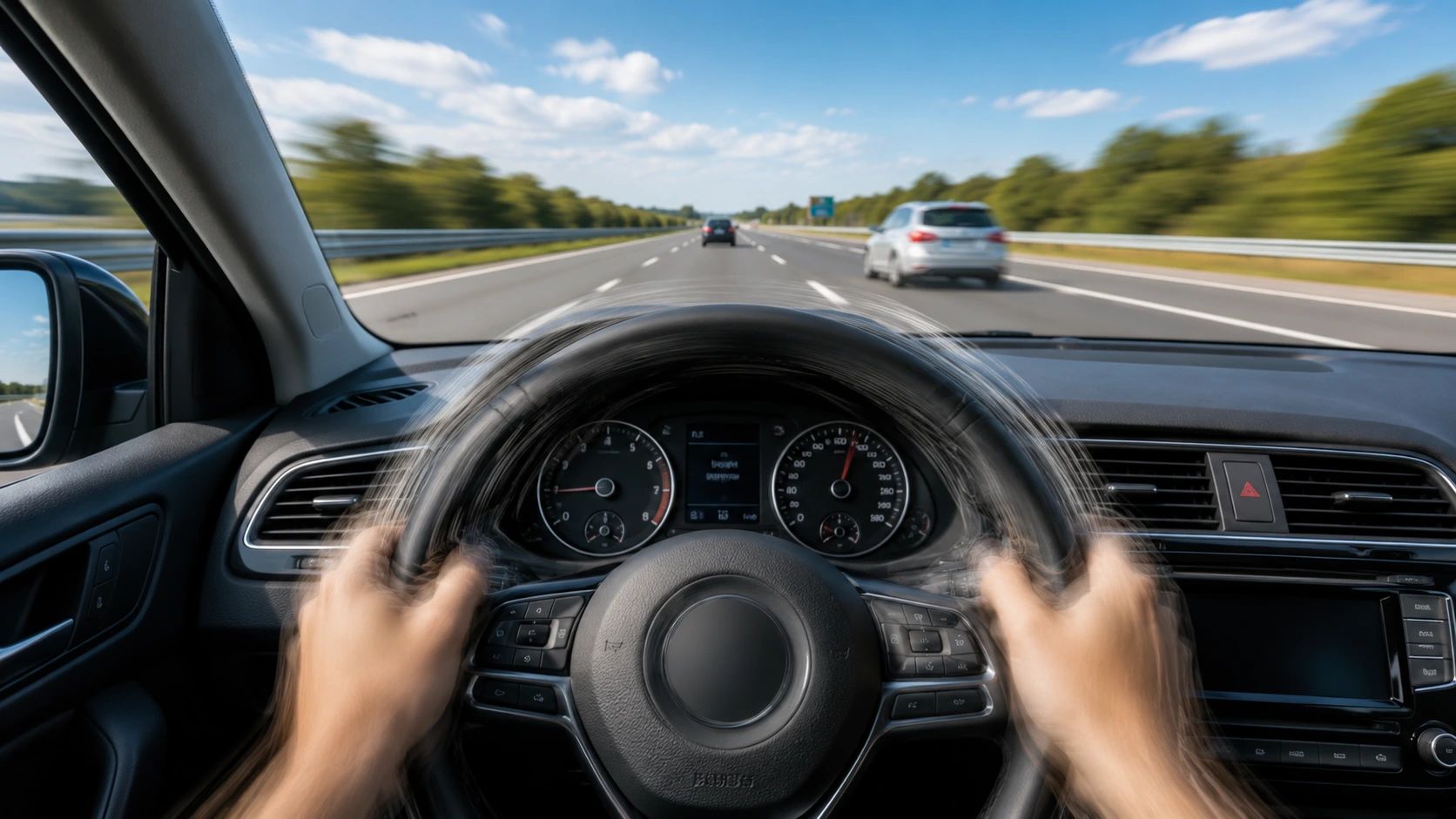 Car Steering Wheel Shake at Highway Speed