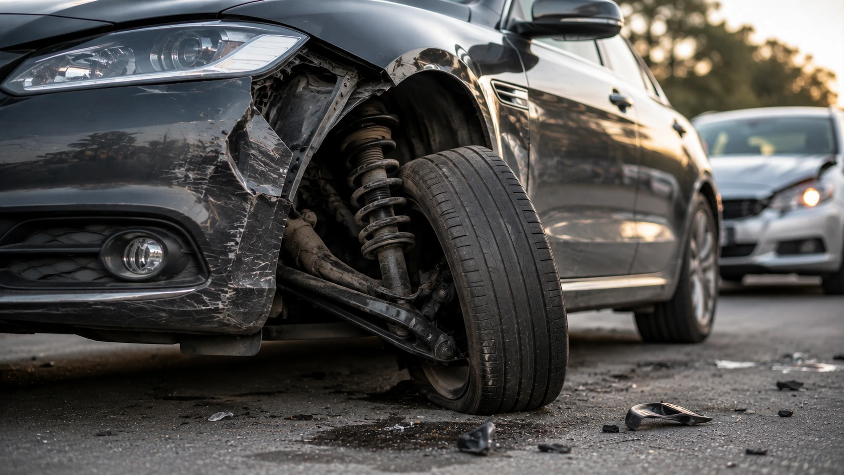 Car Suspension Be Damaged in a Minor Accident