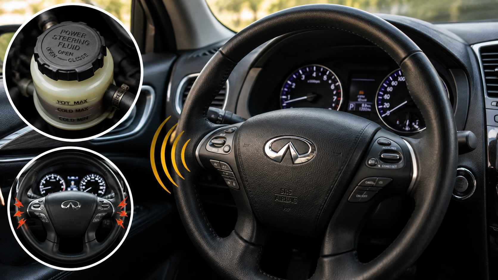 Infiniti Power Steering Noise