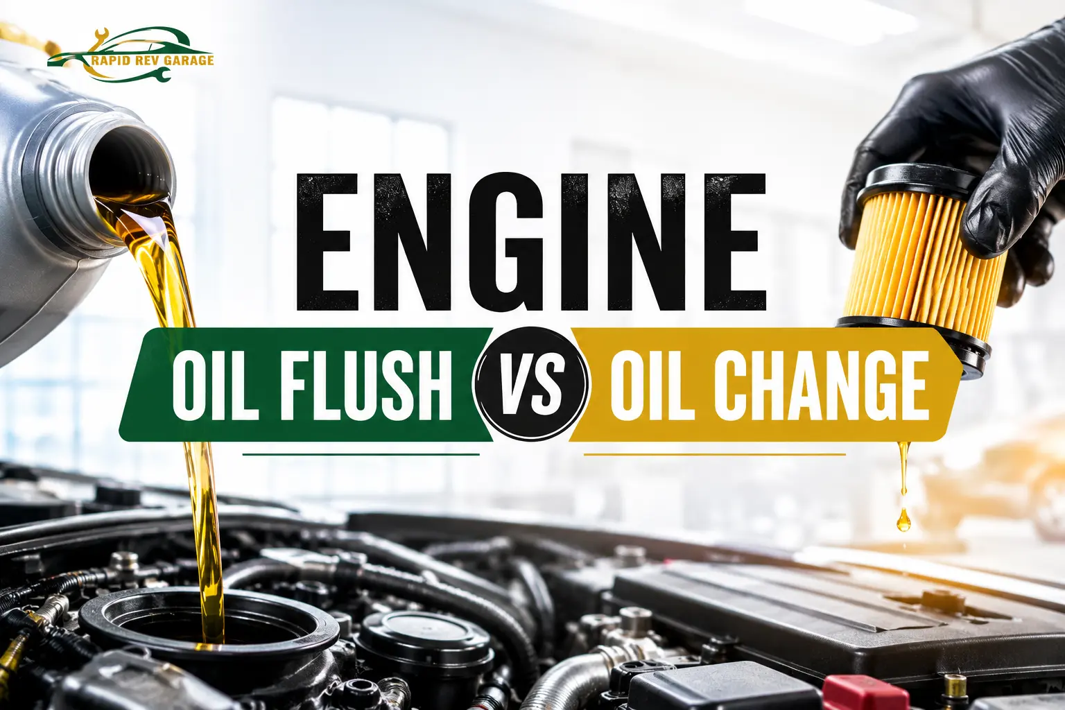 Engine Oil Flush vs Oil Change