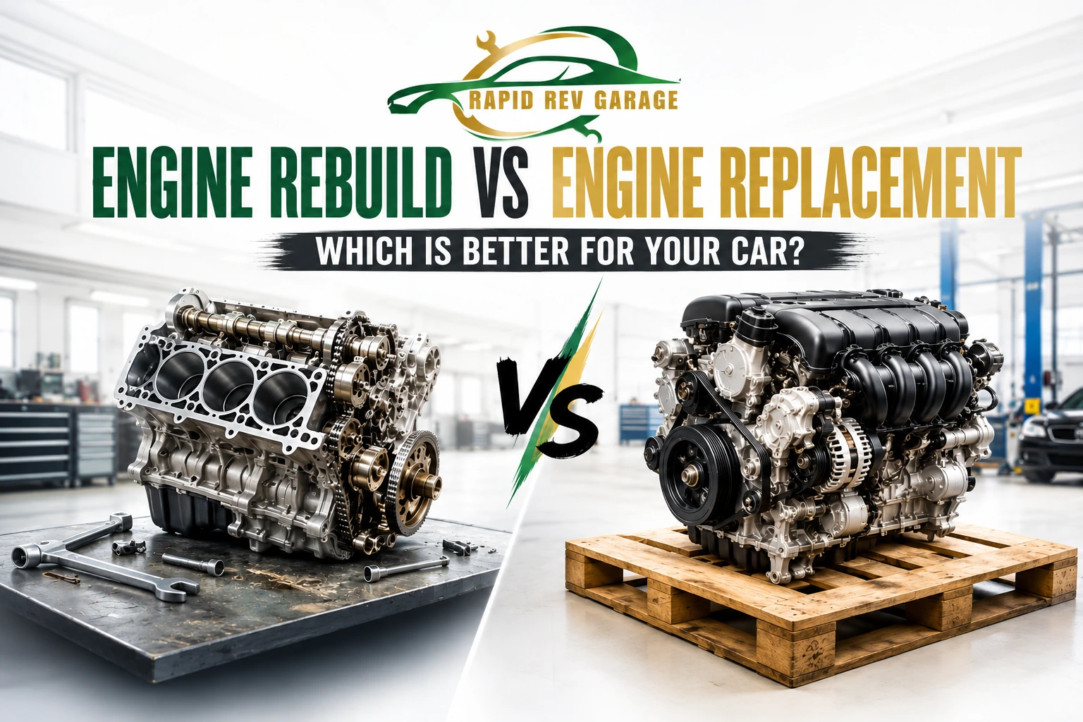 Engine Rebuild vs Engine Replacement