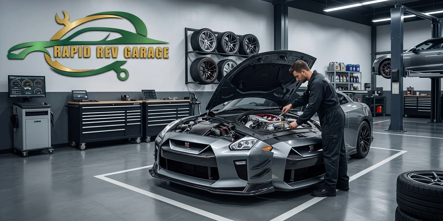 Best Professional Workshop | Rapid Rev Garage Iin Dubai