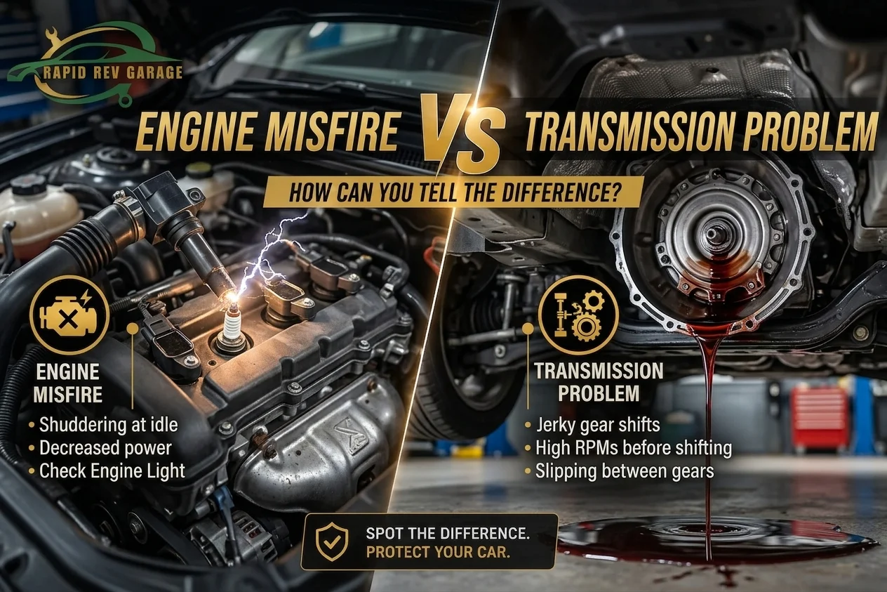 Engine Misfire vs Transmission Problem | Best Solution in Dubai