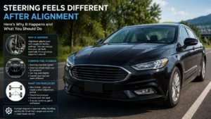 Steering Feels Different After Alignment