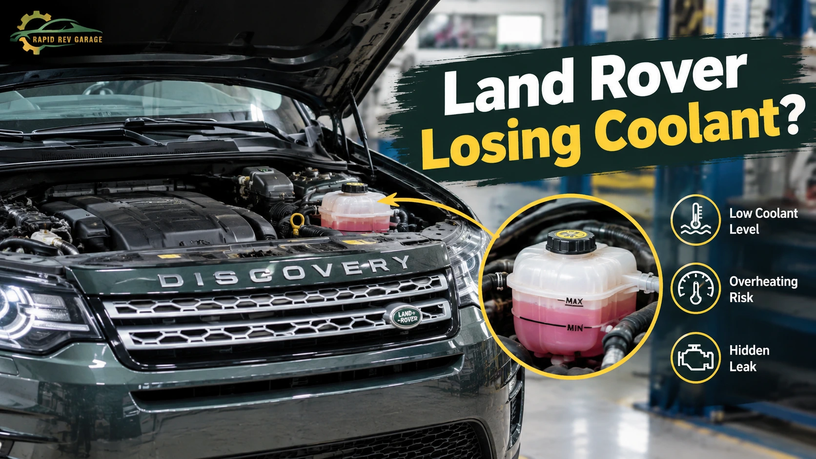 Land Rover Losing Coolant