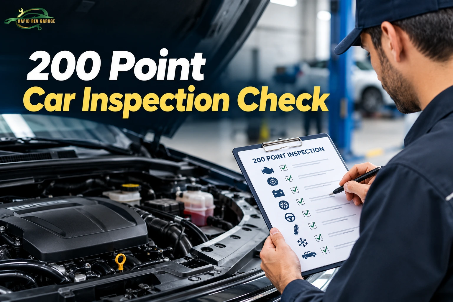 200 Point Car Inspection Check