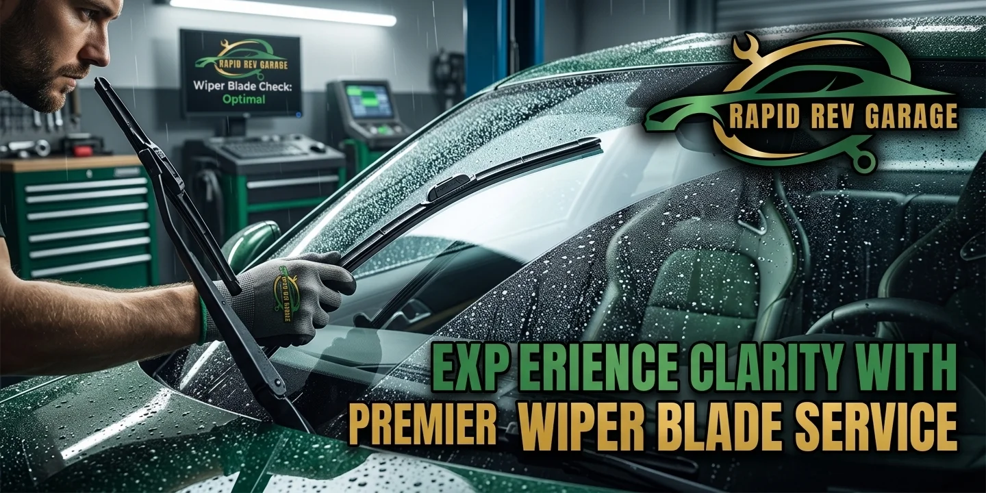 Wiper Blades Best Repair Services at Rapid Rev Garage in Dubai.