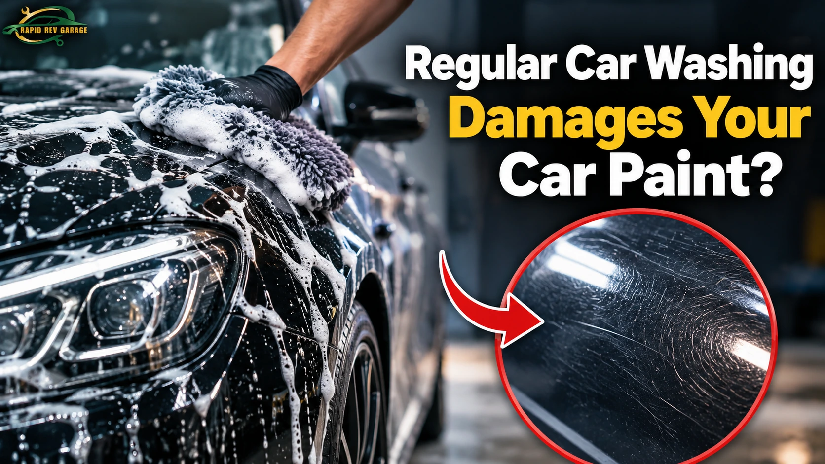 Regular car washing