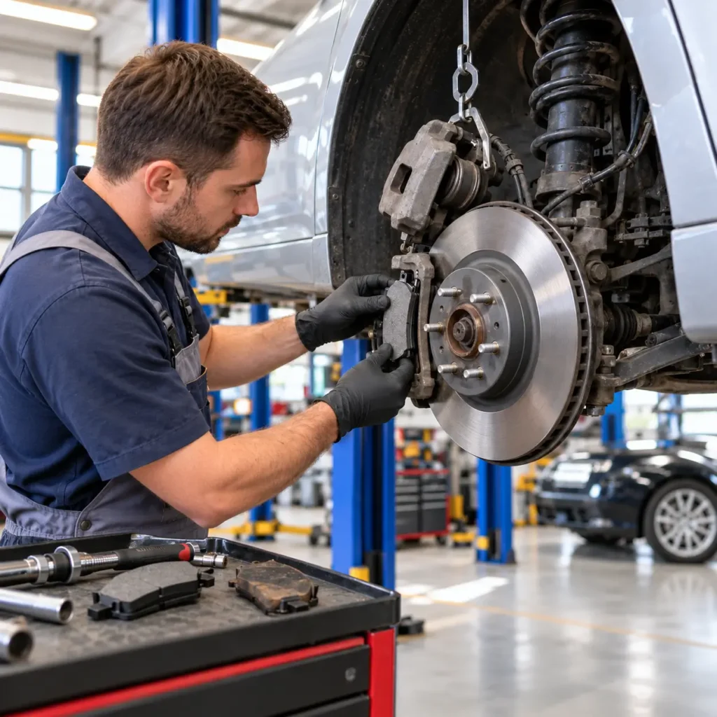 Car Brake Pad Replacement