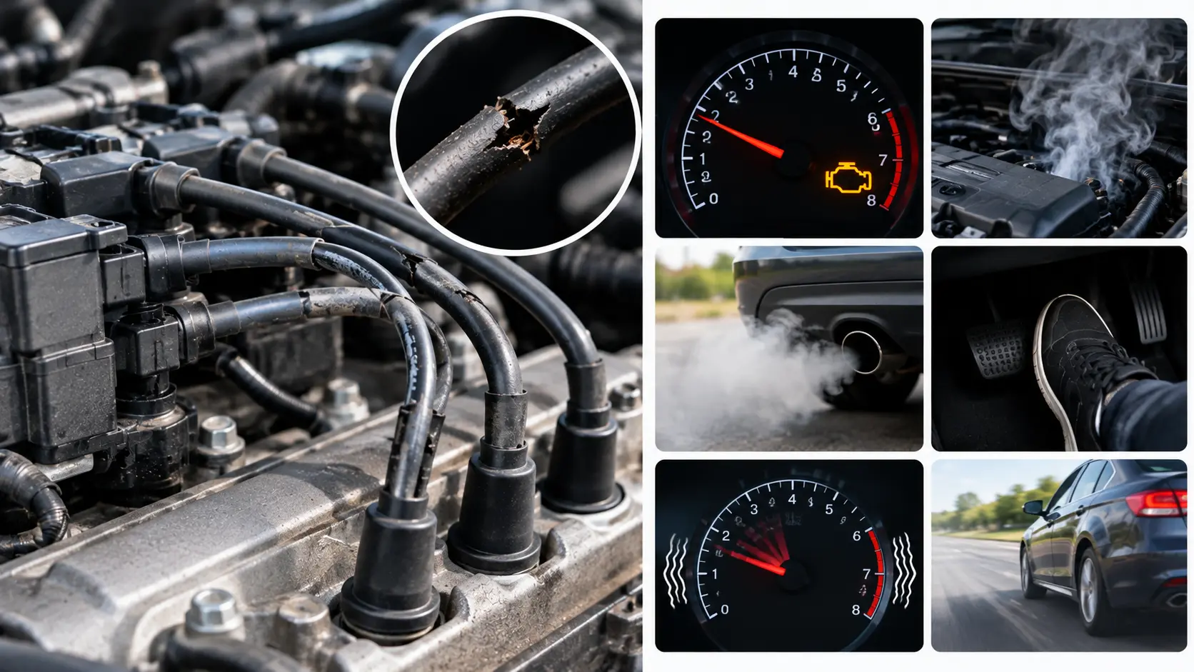 Bad Spark Plug Wire Symptoms