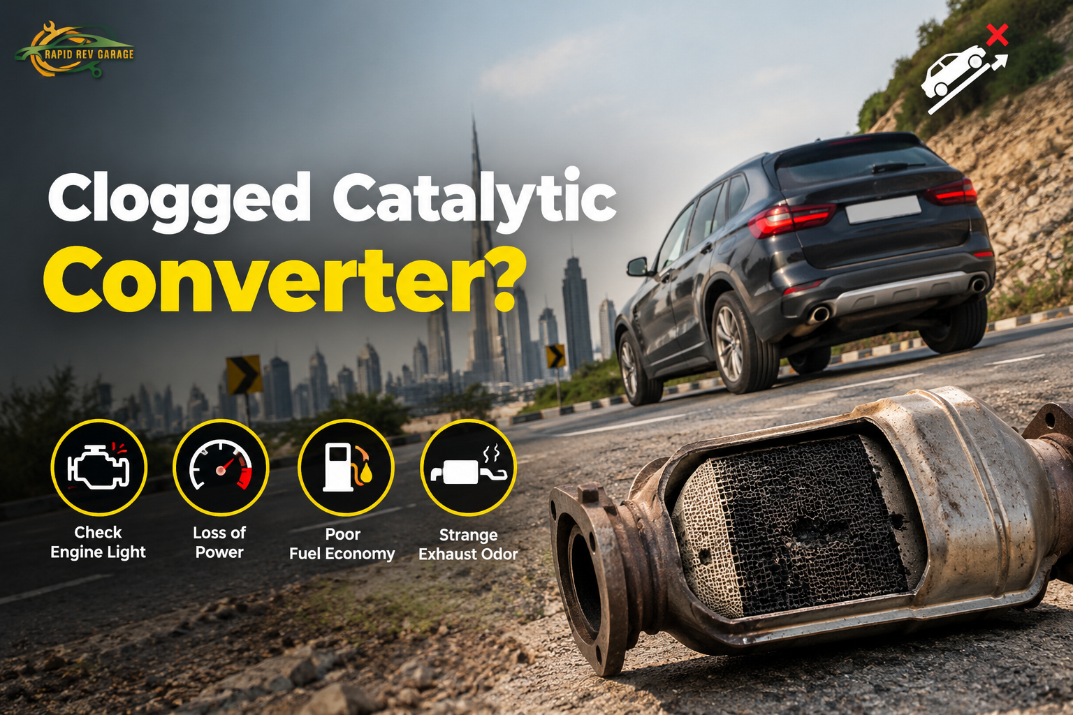 Clogged Catalytic Converter