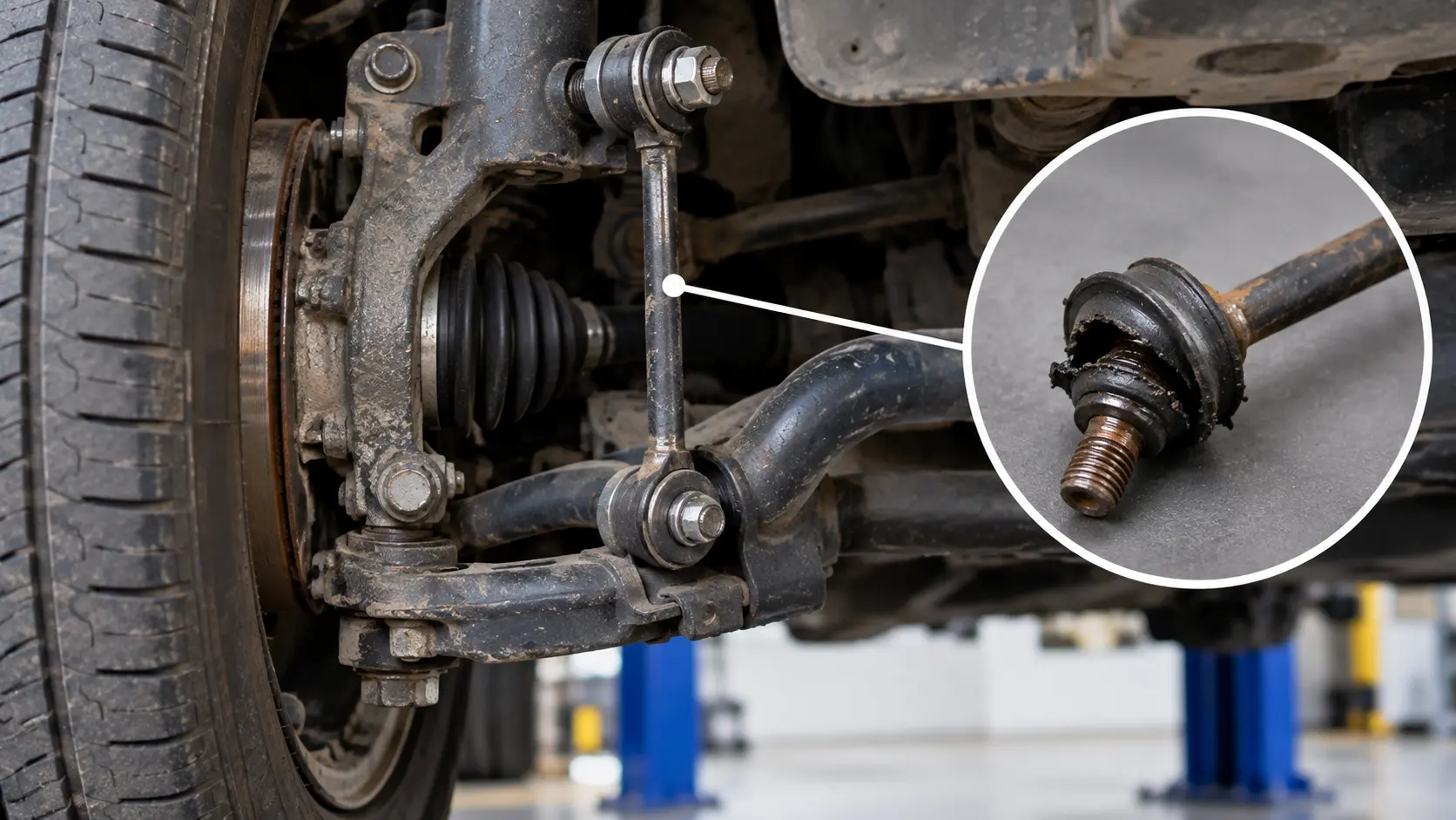 Bad Sway Bar Link Symptoms