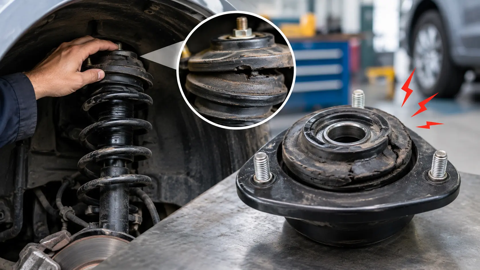 Bad Strut Mount Symptoms