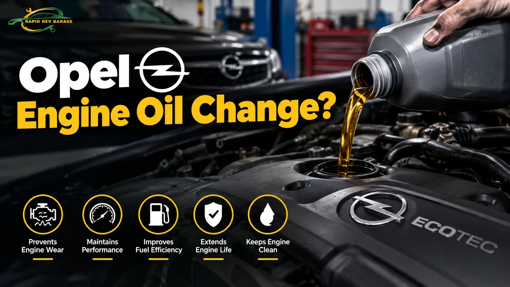 Opel Engine Oil Change