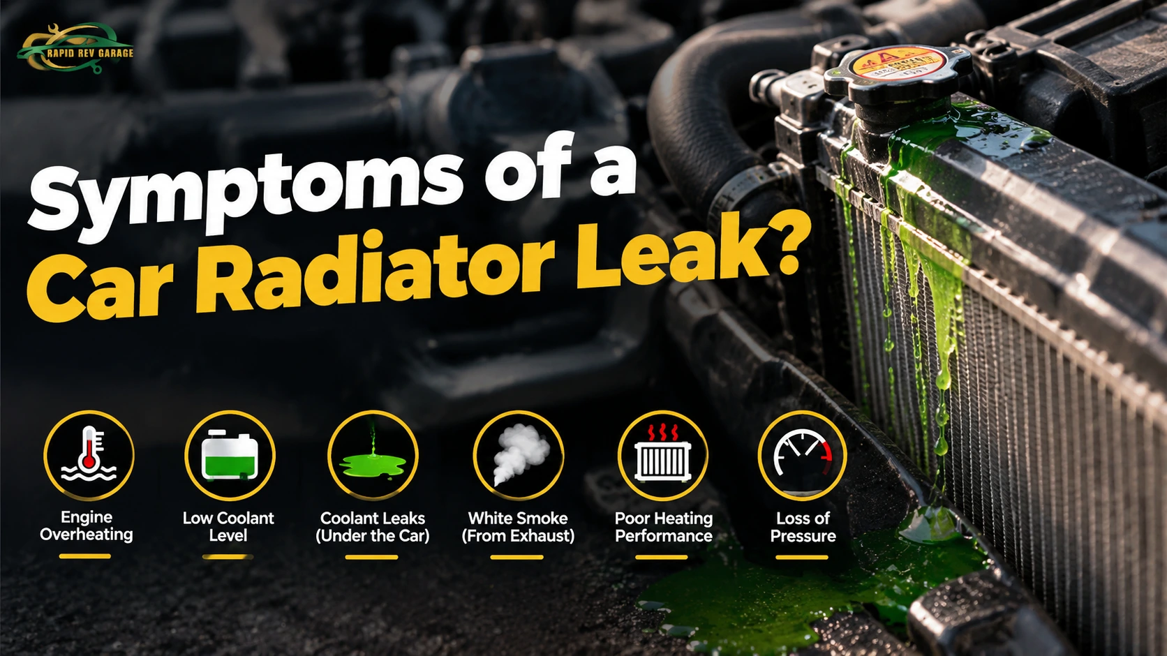 Car Radiator Leak