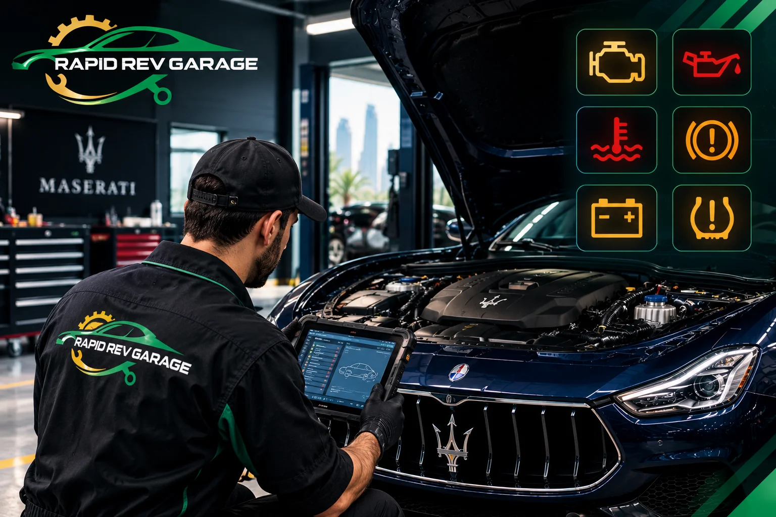 Best Maserati Service at Rapid Rev Garage