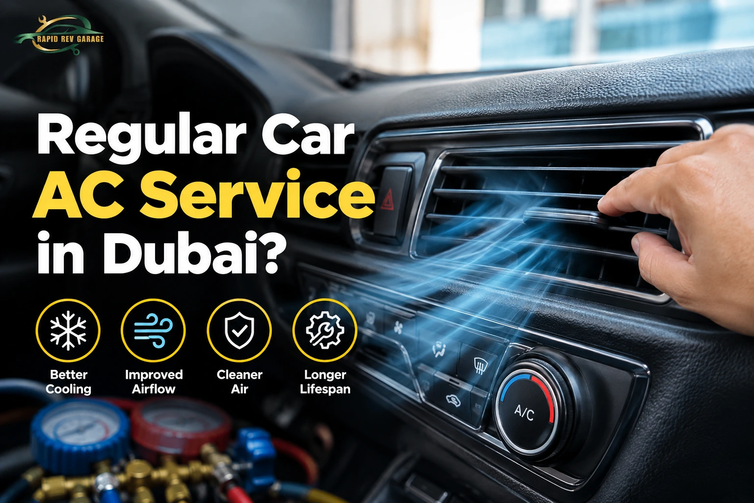 Regular Car AC Service in Dubai