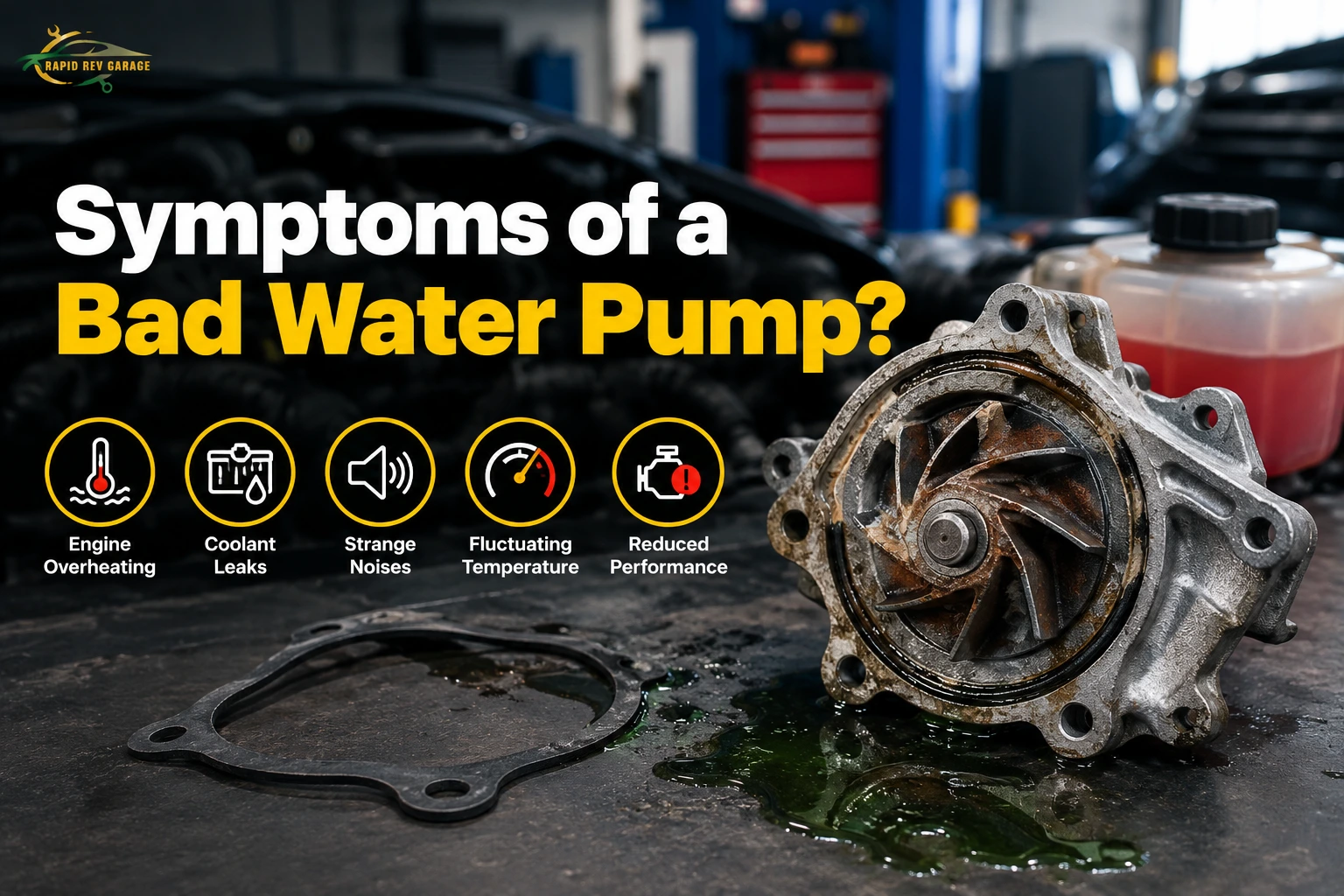 Bad Water Pump Symptoms