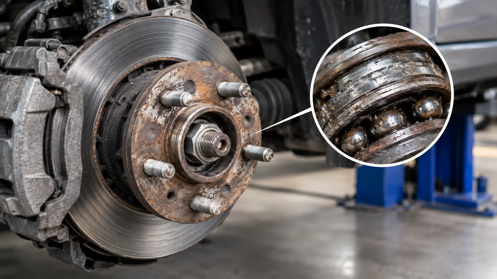 Bad Wheel Hub Symptoms